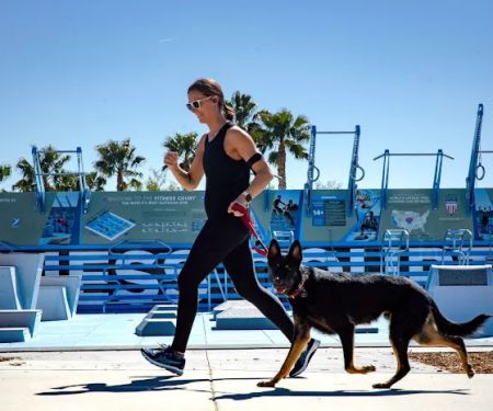 Fitness Court at Central Park and Pacific Electric Trail
