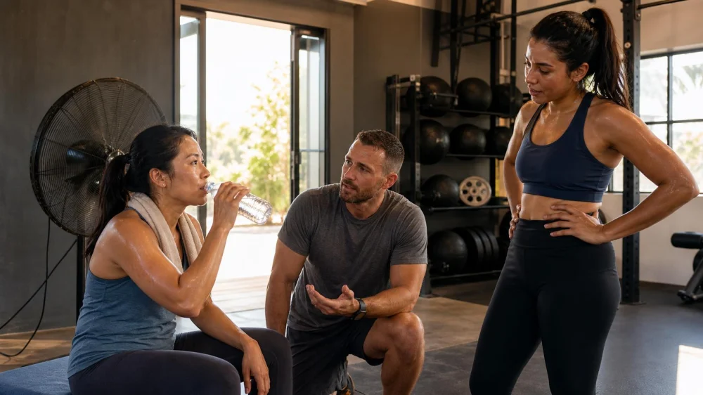 Hot Gym Workout: Heat Warning Signs and Safer Adjustments