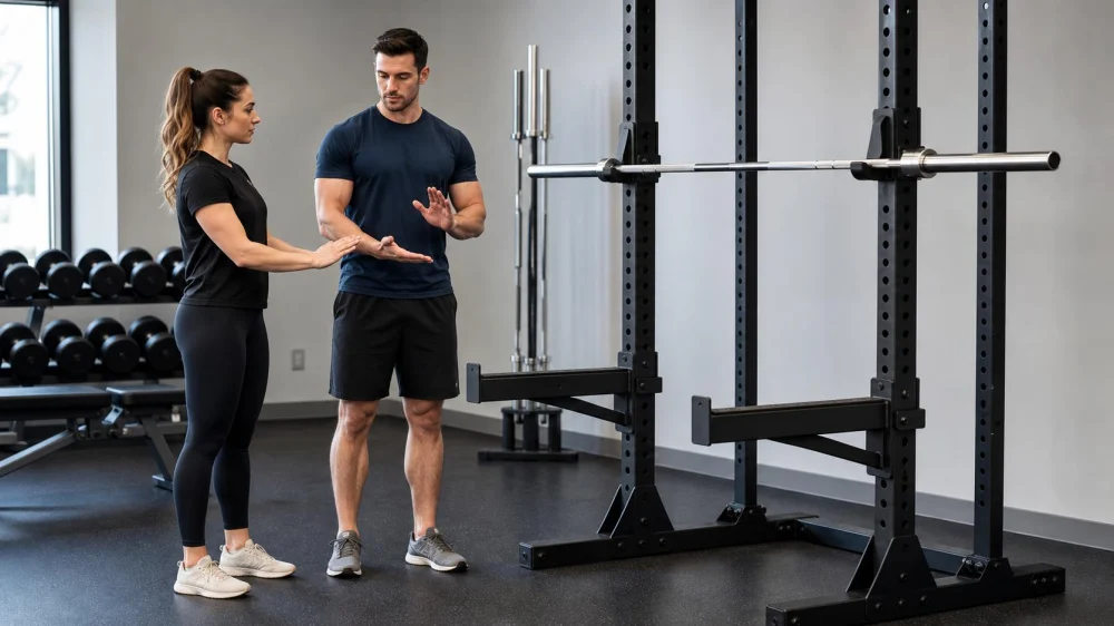 Gym Spotter Communication: Agree Before the First Rep