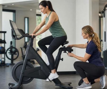 Stationary Bike Setup: Fit the Seat Before Adding Resistance