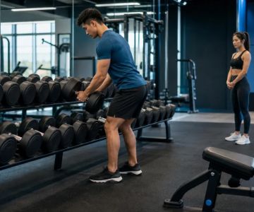 Dumbbell Rack Safety: Lift, Carry, and Return Weights