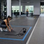 Gym Floor Space: Set Up Without Blocking or Collisions