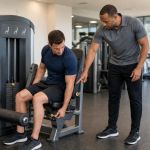 Weight Machine Setup: Adjust the Seat, Pin, and Start