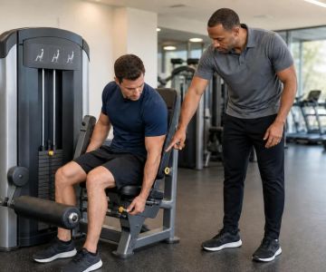 Weight Machine Setup: Adjust the Seat, Pin, and Start