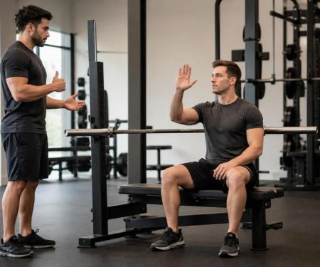 Gym Spotter Communication: Agree on Cues Before the Lift