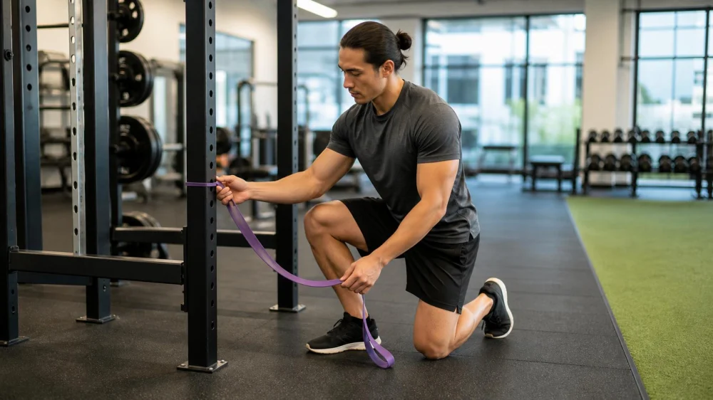 Resistance Band Setup: Inspect Band, Anchor, and Clearance