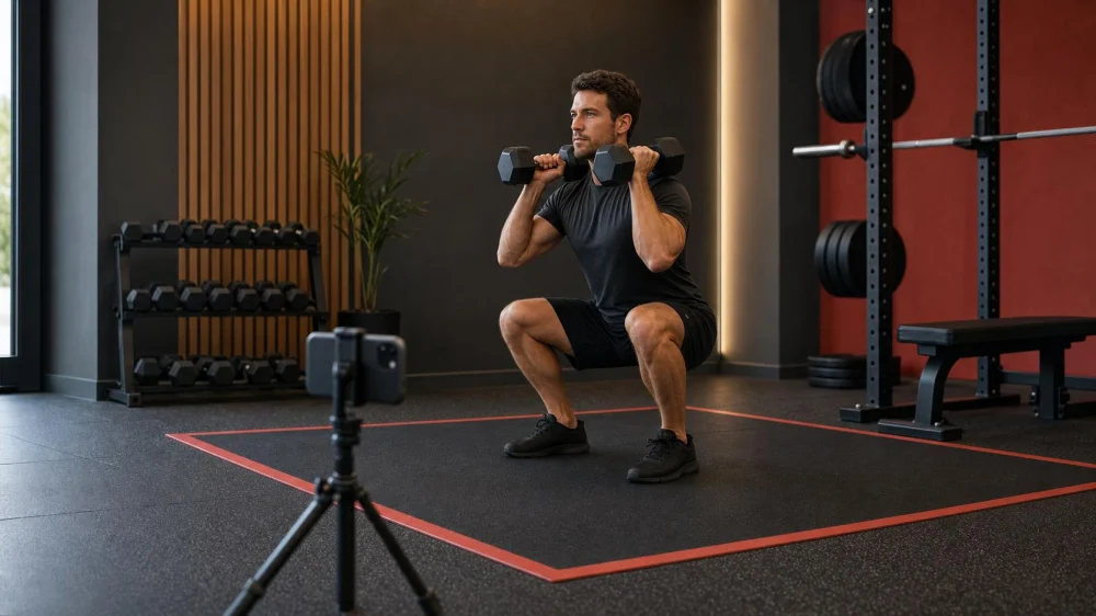 Record Your Workout Form Without Filming Other People