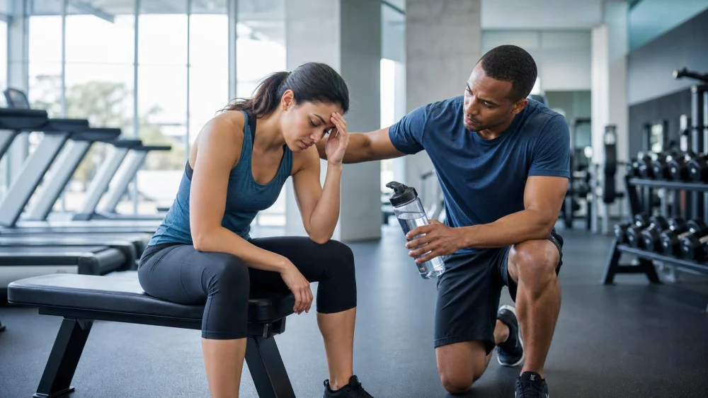 Dizzy During a Workout? Stop Safely and Check the Warning Signs
