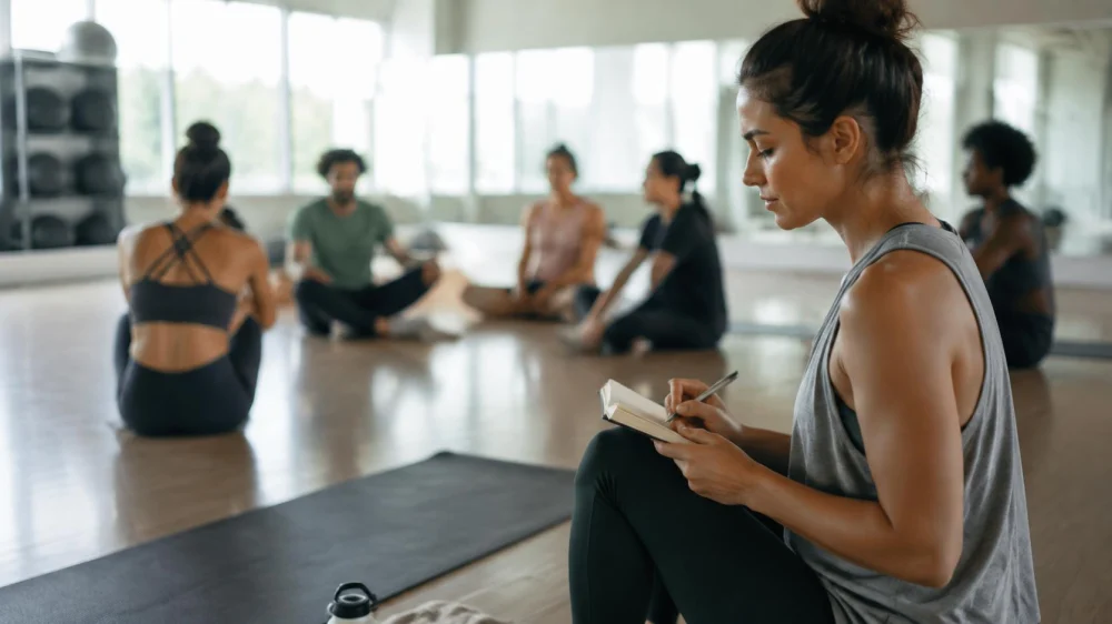 Fitness Class Practice Notes: Record One Useful Change at a Time