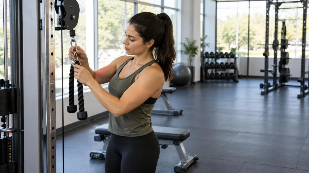 Gym Cable Attachment Check: Pin, Clip, and Clear Space