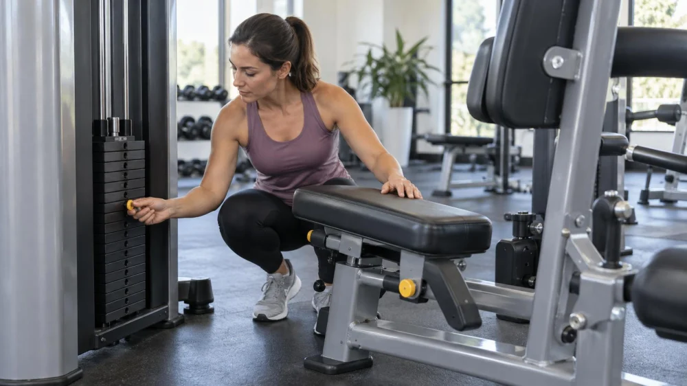Strength Machine Pin Check: Load, Seat, and Range