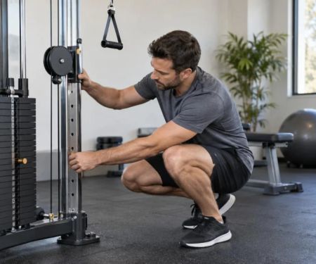 Gym Cable Machine Check: Pin, Pulley, Path, and Stop