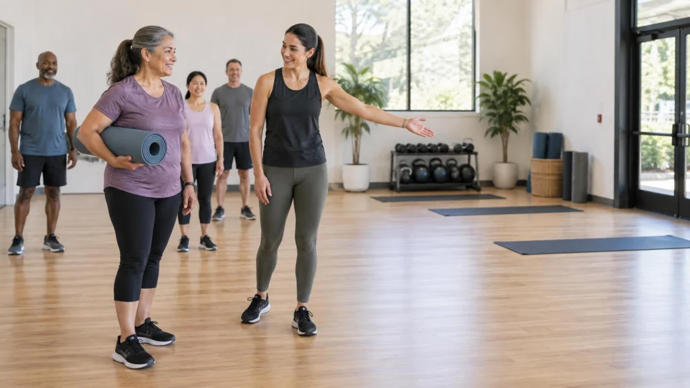 Fitness Class Class Position: A Hot Fitness Reader Guide