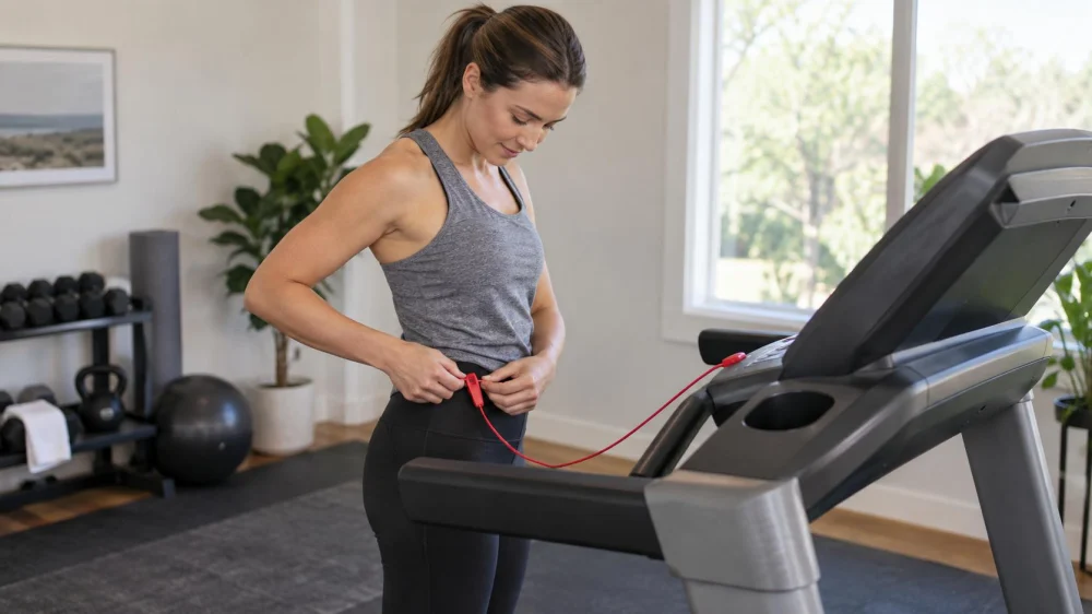 Gym Treadmill Safety Clip: Fit, Test, and Stop
