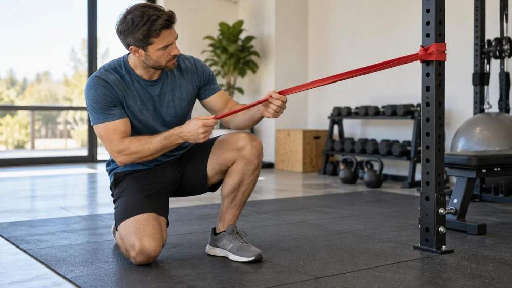 Gym Resistance Band Check: Cracks, Anchor, and Distance
